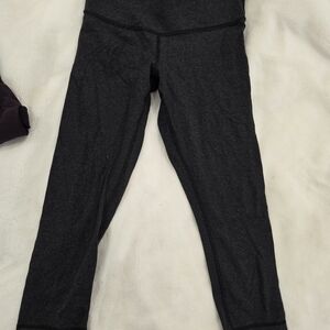 Lululemon Athletica Charcoal Gray Leggings